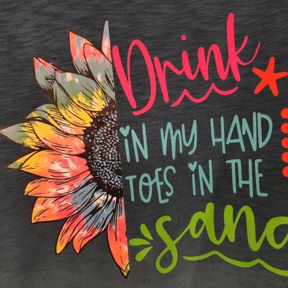 100 % Cotton Sleeveless Summer Dress, Women's Size Medium - Picture 2 of 2